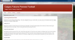 Desktop Screenshot of falconspeeweefootball.blogspot.com