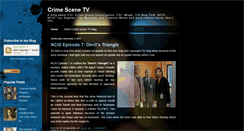 Desktop Screenshot of crime-scene-tv.blogspot.com