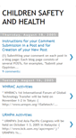 Mobile Screenshot of childrensafetyhealth-urmpm.blogspot.com
