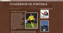 Desktop Screenshot of marius-cuadernosdeporteria.blogspot.com