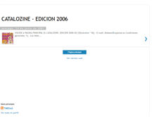Tablet Screenshot of catalozine.blogspot.com