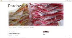 Desktop Screenshot of patchworkdailydesire.blogspot.com