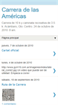 Mobile Screenshot of carreradelasamericas.blogspot.com