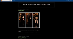 Desktop Screenshot of nickjohnsonphoto.blogspot.com