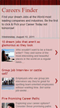 Mobile Screenshot of careersfinder.blogspot.com
