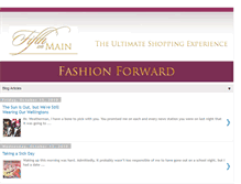 Tablet Screenshot of fifthonmain.blogspot.com