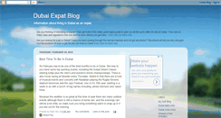 Desktop Screenshot of dubaiexpat.blogspot.com