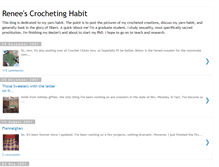 Tablet Screenshot of crochetingacademic.blogspot.com