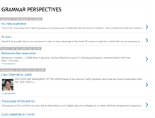 Tablet Screenshot of grammarperspectives.blogspot.com