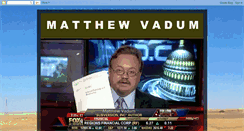 Desktop Screenshot of matthewvadum.blogspot.com