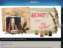 Tablet Screenshot of echoofthepast.blogspot.com