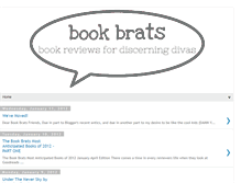 Tablet Screenshot of bookbrats.blogspot.com