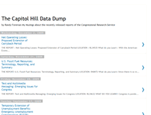 Tablet Screenshot of capitolhilldatadump.blogspot.com