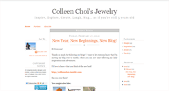 Desktop Screenshot of colleenchoi.blogspot.com