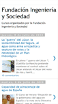 Mobile Screenshot of fundacioningenieriaysociedad.blogspot.com