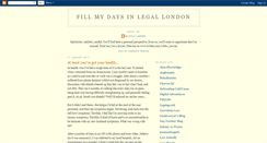 Desktop Screenshot of fillmydays.blogspot.com