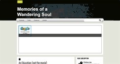 Desktop Screenshot of memoirsofmemory.blogspot.com