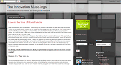 Desktop Screenshot of innovationmuse.blogspot.com