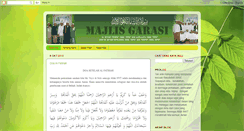 Desktop Screenshot of majlisgarasi.blogspot.com