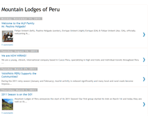 Tablet Screenshot of mountainlodgesofperu.blogspot.com