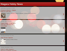 Tablet Screenshot of niagarahobbynews.blogspot.com