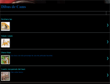 Tablet Screenshot of dibujosdecams.blogspot.com