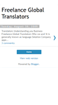 Mobile Screenshot of freelanceglobaltranslators.blogspot.com