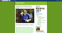 Desktop Screenshot of canalpalestra.blogspot.com