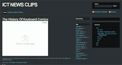 Desktop Screenshot of ict-newsclips.blogspot.com