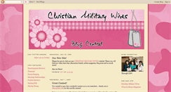 Desktop Screenshot of christianmilitarywivescentral.blogspot.com