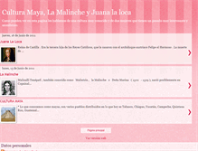 Tablet Screenshot of culturamayaylamalinche.blogspot.com