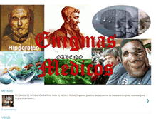 Tablet Screenshot of enigmasmedicos.blogspot.com