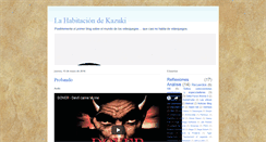 Desktop Screenshot of lahabitaciondekazuki.blogspot.com