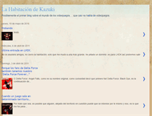 Tablet Screenshot of lahabitaciondekazuki.blogspot.com