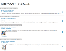 Tablet Screenshot of lichisimplespace.blogspot.com