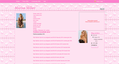 Desktop Screenshot of maarisamiller.blogspot.com