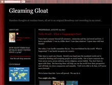 Tablet Screenshot of gleaminggloat.blogspot.com