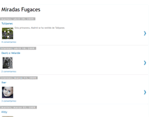 Tablet Screenshot of miradasfugaces.blogspot.com