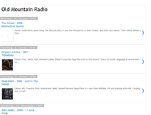 Tablet Screenshot of oldmountainradio.blogspot.com