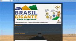Desktop Screenshot of amareproteger-brasilgigante.blogspot.com