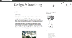 Desktop Screenshot of design-inredning.blogspot.com