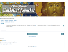 Tablet Screenshot of catholictrenches.blogspot.com