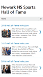 Mobile Screenshot of newarksportshalloffame.blogspot.com