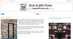 Desktop Screenshot of handsonbibleteacher.blogspot.com