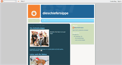 Desktop Screenshot of dieschiefersippe.blogspot.com