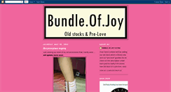 Desktop Screenshot of bundleofjoyclearance.blogspot.com