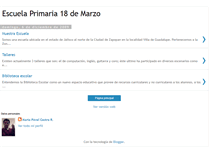 Tablet Screenshot of escuelaprimaria18demarzo.blogspot.com