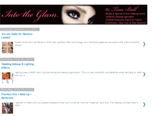 Tablet Screenshot of into-the-glam.blogspot.com