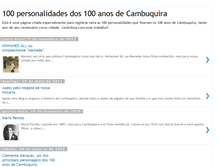 Tablet Screenshot of 100anosdecambuquira.blogspot.com