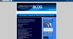 Desktop Screenshot of datacentresdotcom.blogspot.com